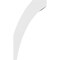 Ekena Millwork 6-in. W x 10-in. D x 18-in. H Thorton Architectural Grade PVC Knee Brace BRCP06X10X18THR - alternate 6